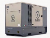 Дизельный генератор в кожухе Elcos GE.AI.066/060.PRO+011, мощность 48 кВт, с двигателем FPT