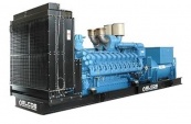 Дизельный генератор Elcos GE.CU.3000/2750.BF+011, мощность 2200 кВт, с двигателем Cummins