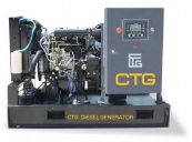 CTG AD-165RE в открытом исполнении - дизельный генератор 120 кВт