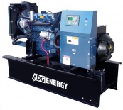 Дизельный генератор 22 кВт - ADG-Energy AD-30J открытый, с двигателем Kubota