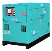 Японский дизельный генератор Denyo DCA-45ESI, кожух super silence, 30 кВт, 230 В