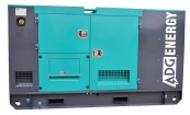 Дизельный генератор 32 кВт - ADG-Energy AD-45C в кожухе, с двигателем Cummins