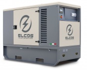 Дизельный генератор в кожухе Elcos GE.PK.088/080.PRO+011, мощность 64 кВт, с двигателем Perkins