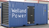 Дизельная электростанция Welland Power WC3000 2400 кВт в кожухе (Великобритания)