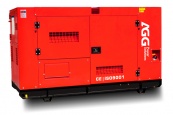 Дизельный генератор в кожухе 100 кВт AGG C138D5 с двигателем Cummins