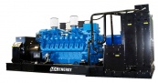 Дизельный генератор 1440 кВт - ADG-Energy AD-1800MT открытый, с двигателем MTU