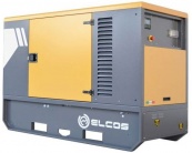 Дизельный генератор в шумозащитном кожухе Elcos GE.DZ.021/020.SS+011, мощность 16,8 кВт, с двигателем Deutz