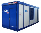 Дизельный генератор в контейнере ПСМ ADM-1450, мощность 1472 кВт