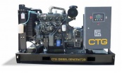 CTG AD-150RE в открытом исполнении - дизельный генератор 100 кВт