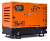 Дизельный генератор в кожухе RID 13 Y-SERIES S, мощность 10,4 кВт с двигателем Yanmar